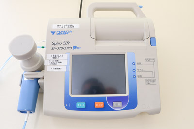 呼吸機能検査器